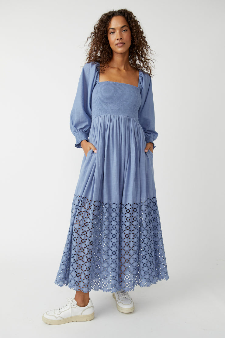 FREE PEOPLE PERFECT STORM MAXI DRESS - INFINITY