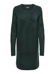 CAROL LS SWEATER DRESS - SCARAB