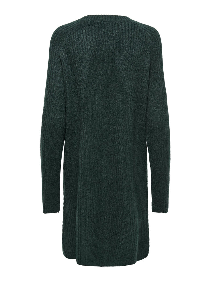 CAROL LS SWEATER DRESS - SCARAB