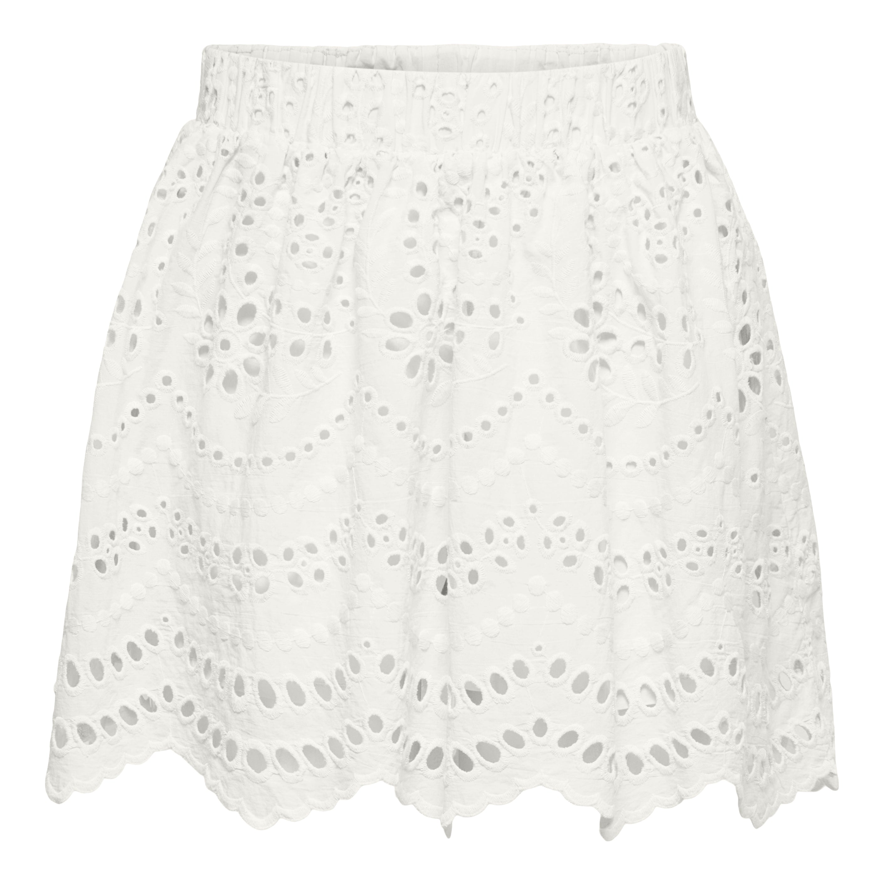 ONLY NALA WOVEN SKORT - SNOW WHITE