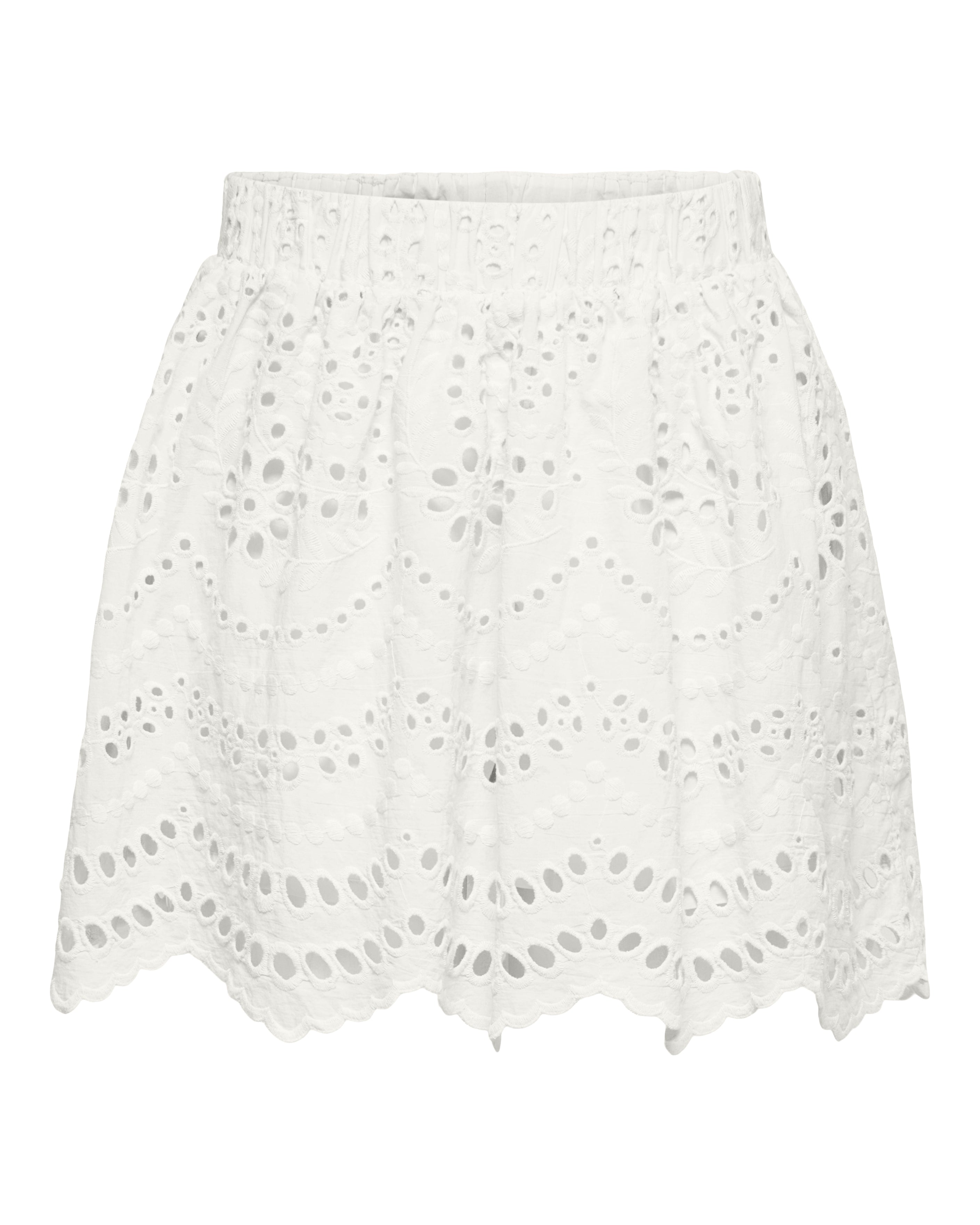 ONLY NALA WOVEN SKORT - SNOW WHITE