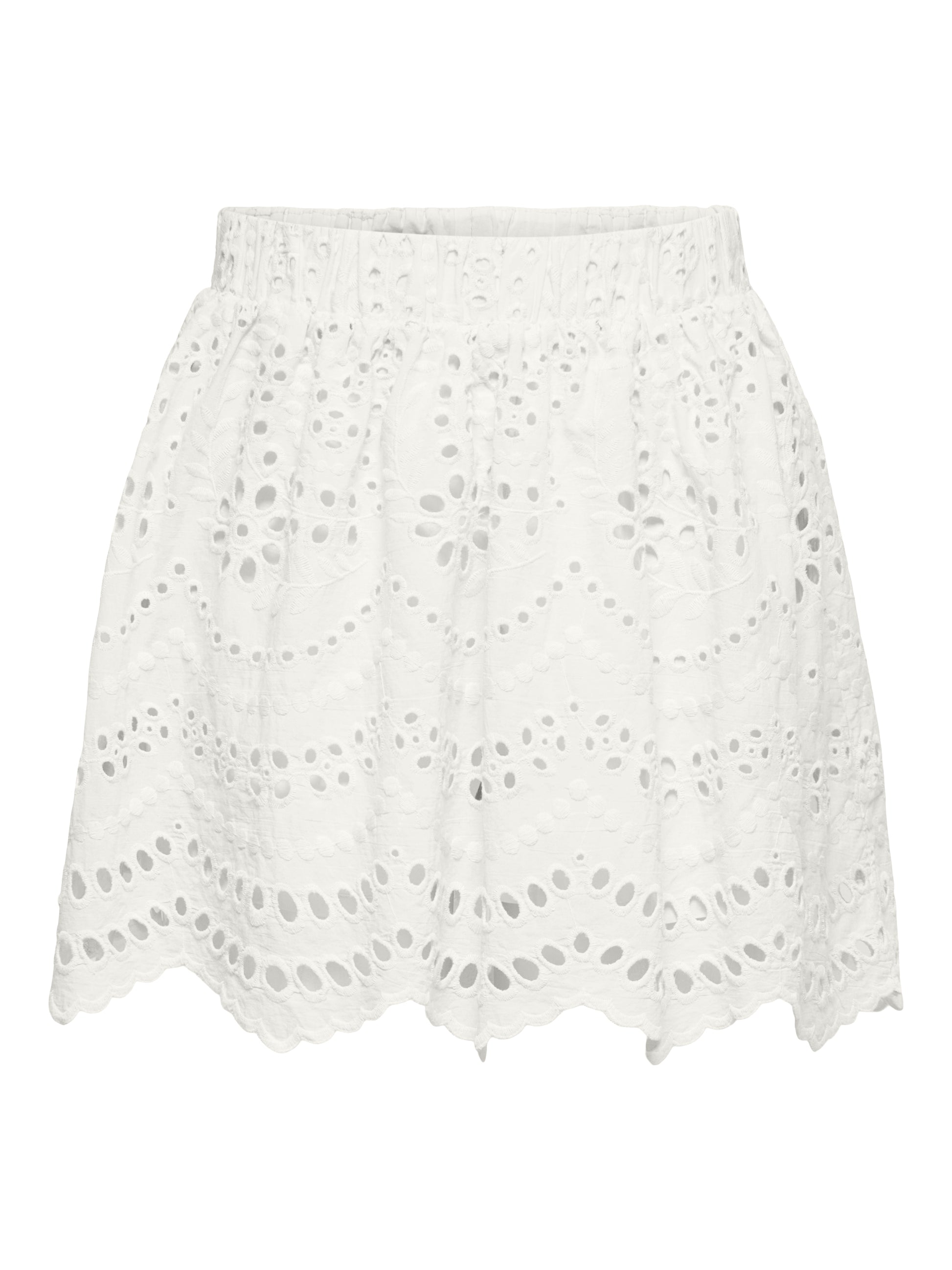 ONLY NALA WOVEN SKORT - SNOW WHITE