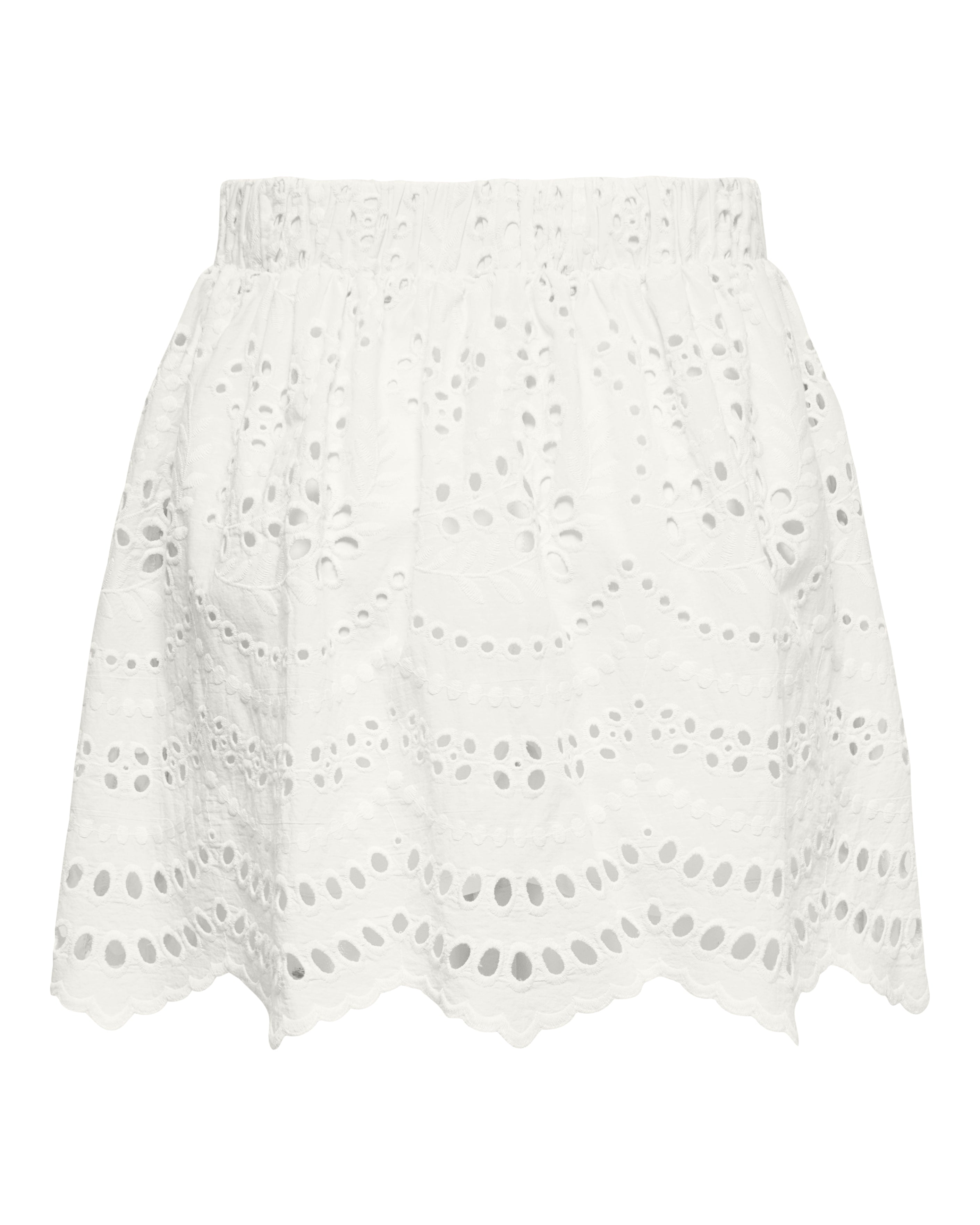 ONLY NALA WOVEN SKORT - SNOW WHITE