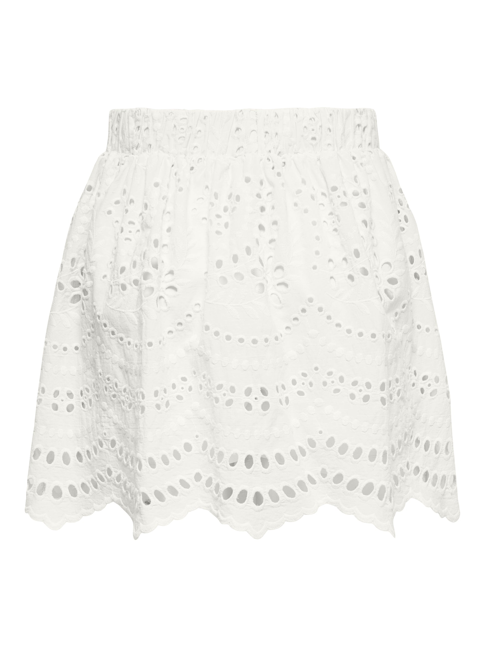 ONLY NALA WOVEN SKORT - SNOW WHITE