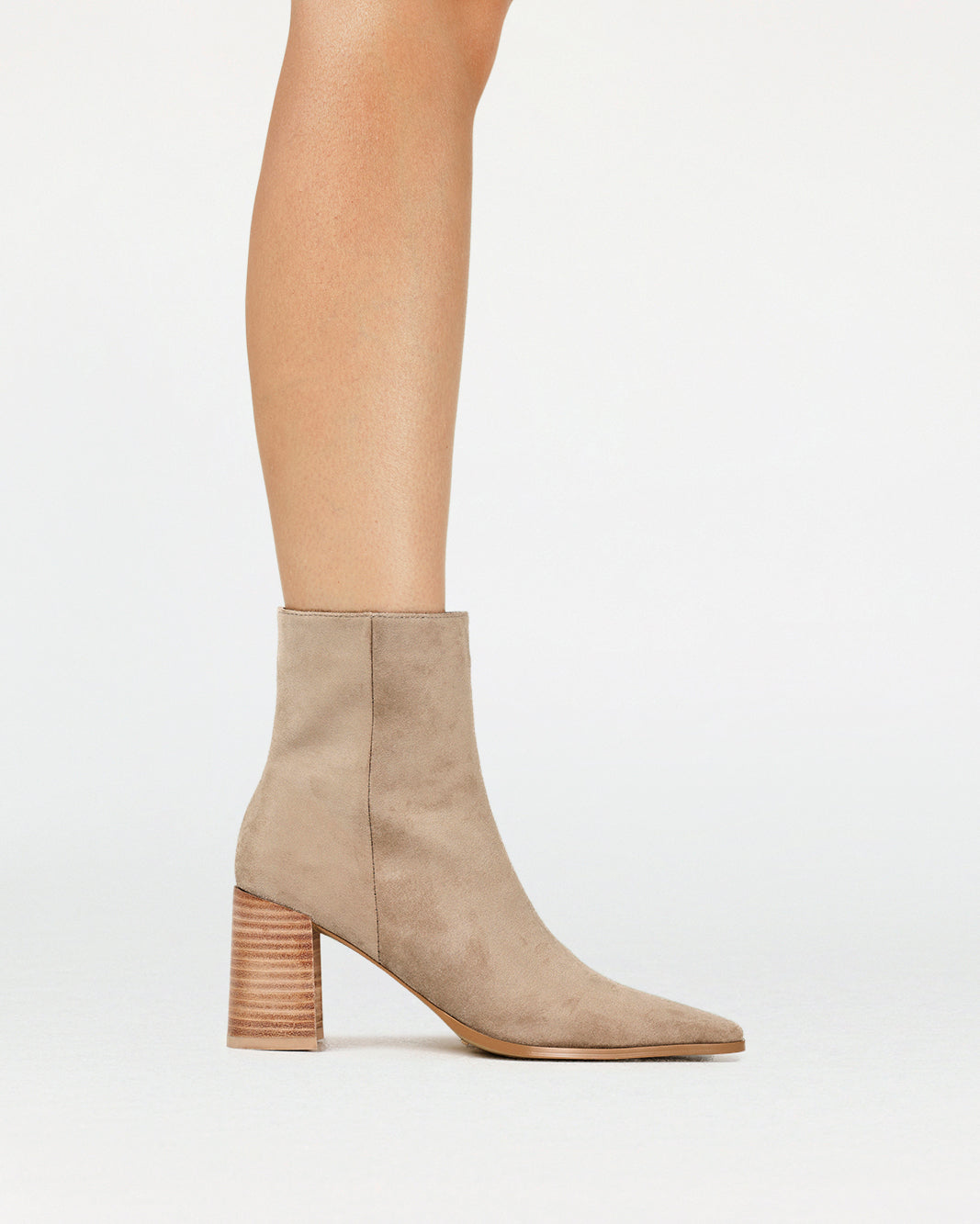 BILLINI OZI SHORT HEELED BOOT - DUNE SUEDE
