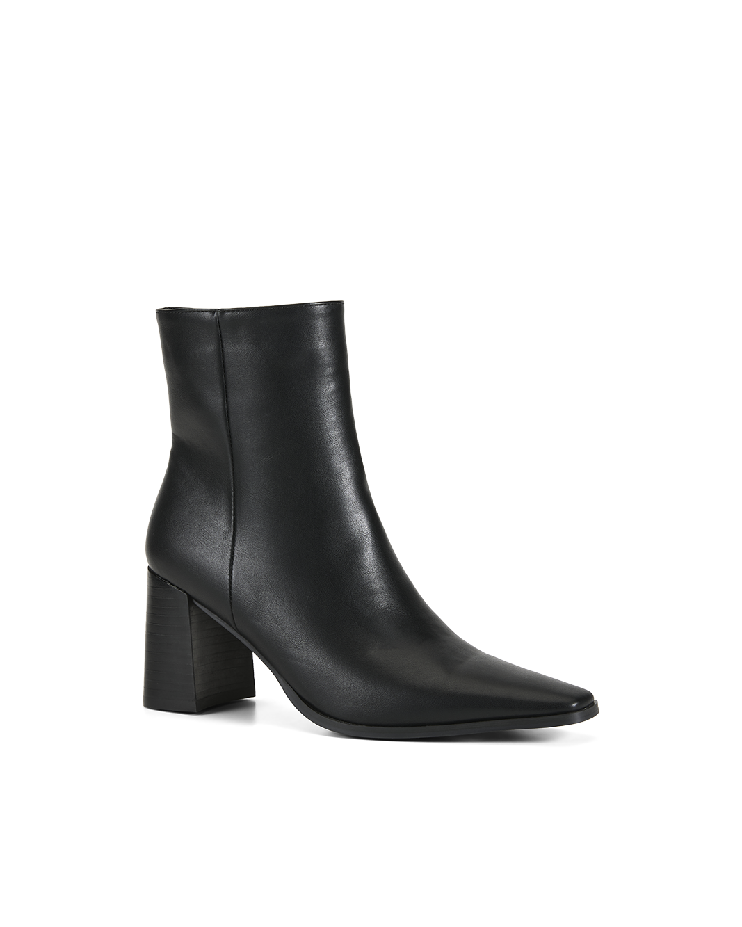 BILLINI OZI SHORT HEELED BOOT - BLACK
