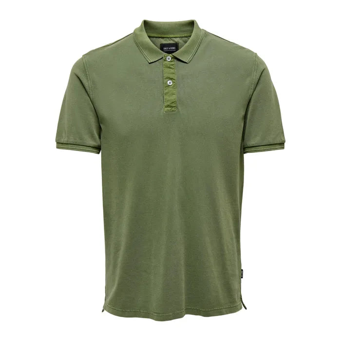 TRAVIS SLIM FIT POLO SHIRT - HEDGE GREEN