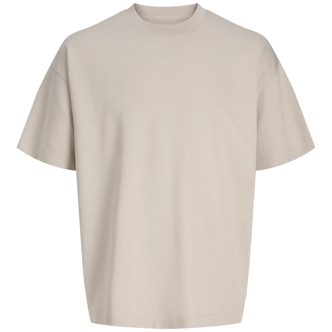 JJ BARRON O NECK TEE - MOONBEAM