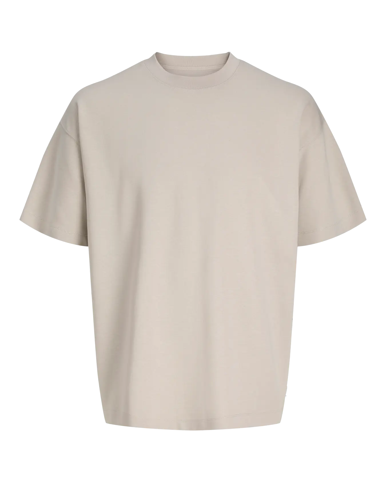 JJ BARRON O NECK TEE - MOONBEAM