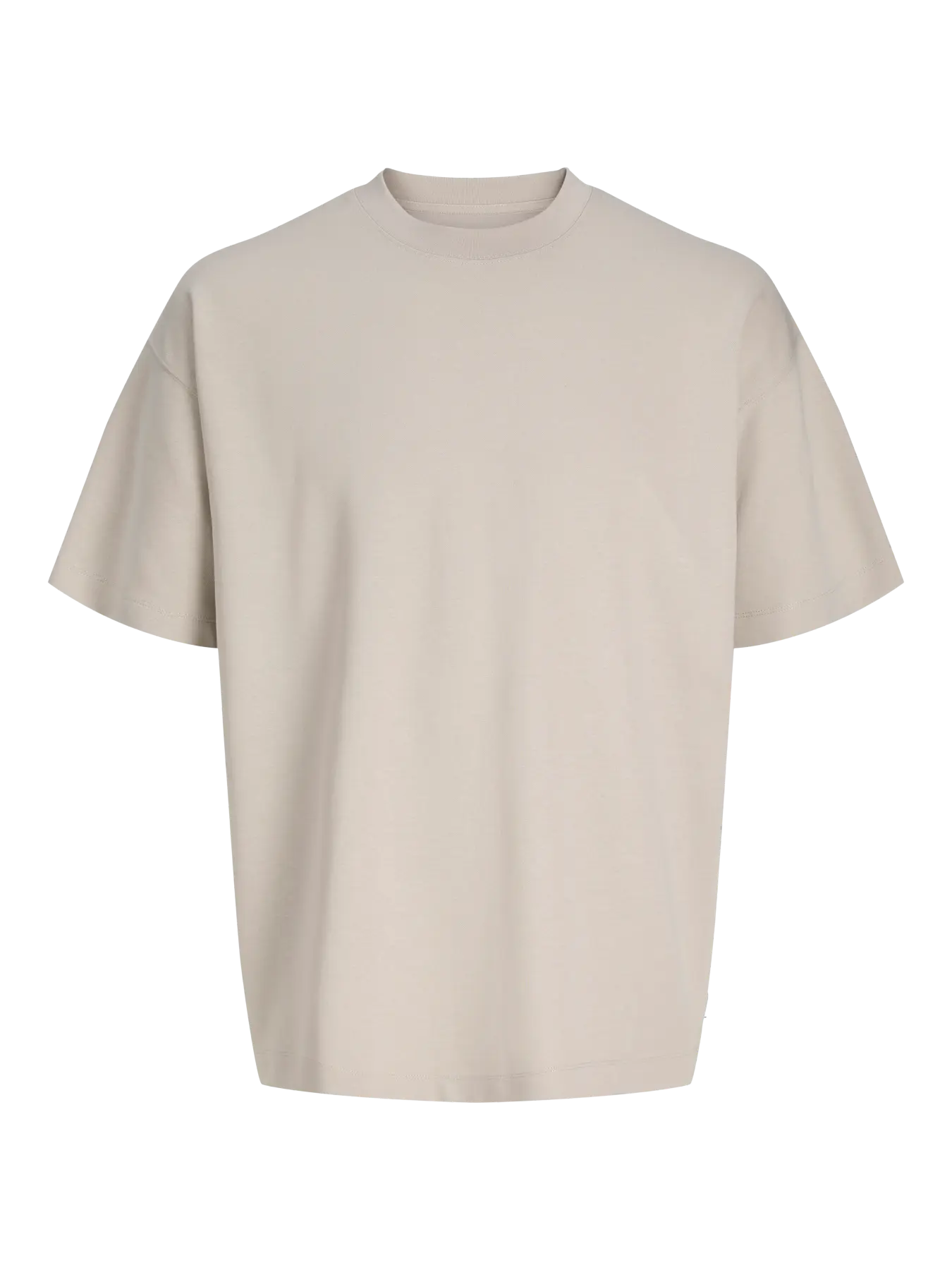 JJ BARRON O NECK TEE - MOONBEAM