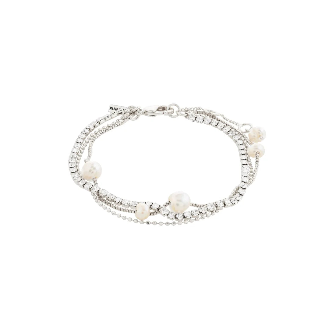 PILGRIM BREEZE BRACELET - SILVER