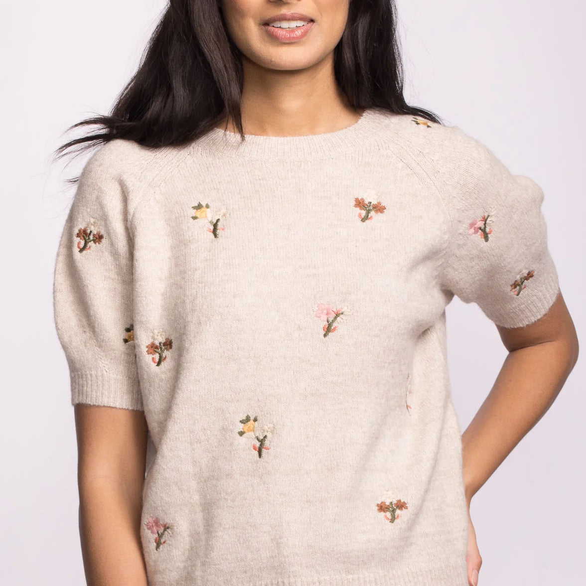 PINK MARTINI ALVA SWEATER - BEIGE