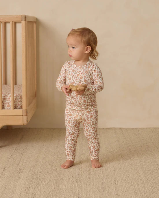 QUINCY MAE 2PC BAMBOO PJS - BLOOM