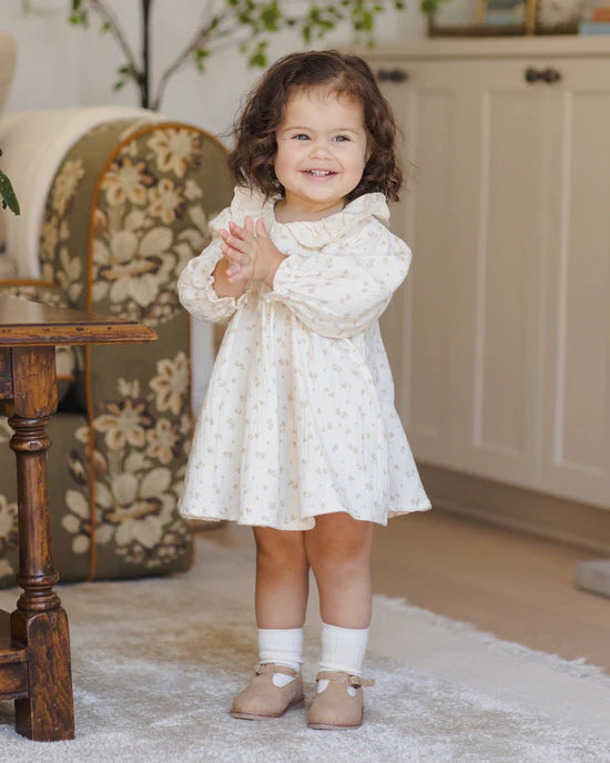 QUINCY MAE CALLIE DRESS - GOLDEN FLORAL