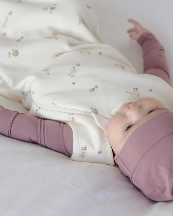 QUINCY MAE JERSEY SLEEP SACK - BUNNIES