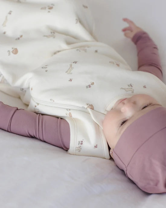 QUINCY MAE JERSEY SLEEP SACK - BUNNIES