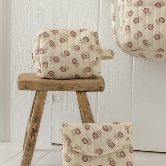 QUINCY MAE TOILETRY BAG - FALL FLORAL