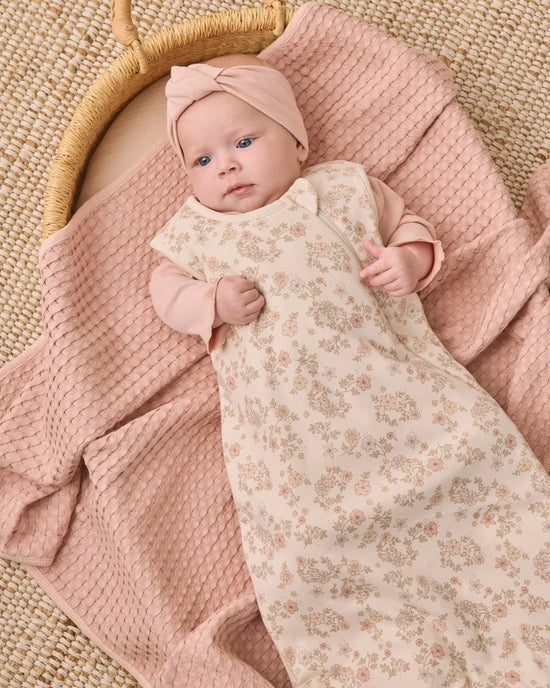 QUINCY MAE JERSEY SLEEP SACK - FLORAL VINE