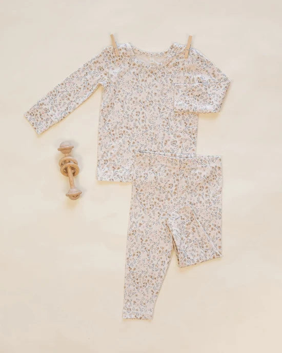 QUINCY MAE BAMBOO PJ SET - BLOOM