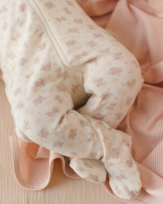 QUINCY MAE ZIP SLEEPER - FLOWER FIELD