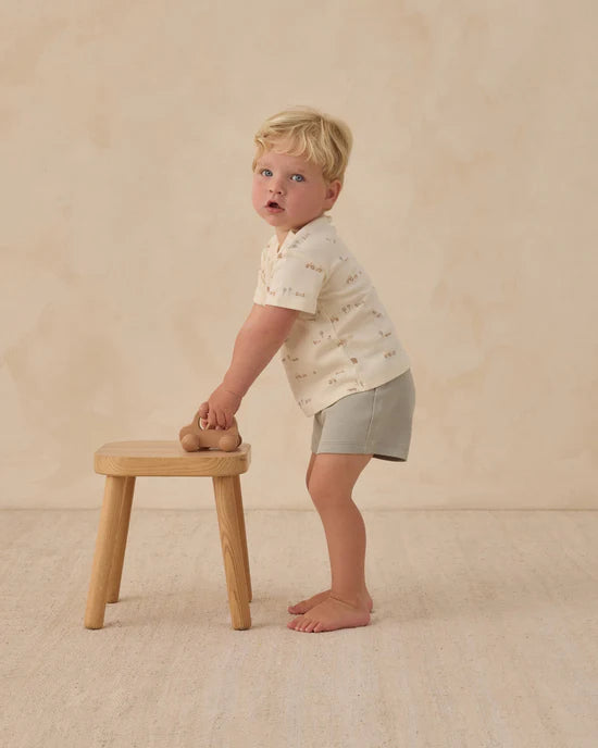 QUINCY MAE BOXY TEE - FARM