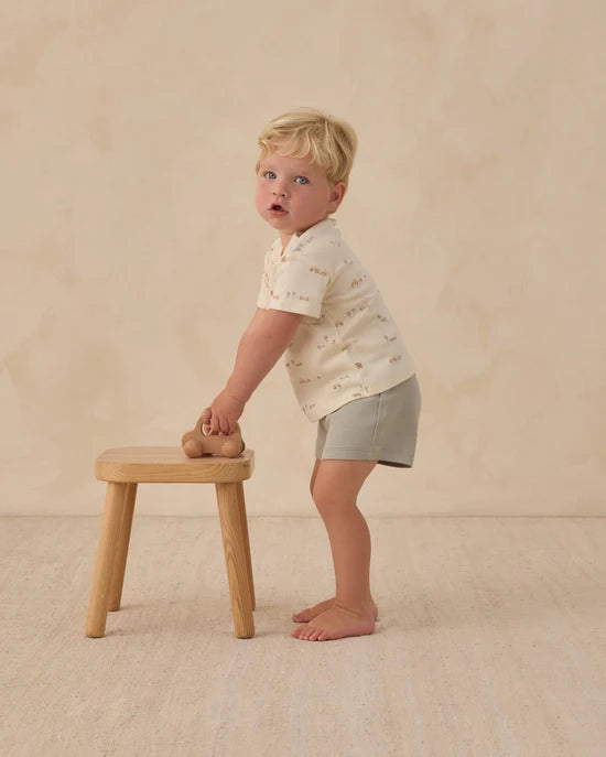 QUINCY MAE PLAY SHORT - SAGE