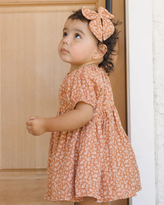 QUINCY MAE BOW - POPPY FLORAL