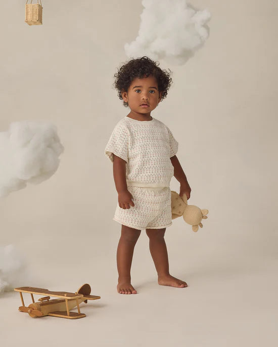 QUINCY MAE RELAXED SUMMER SET - IVORY