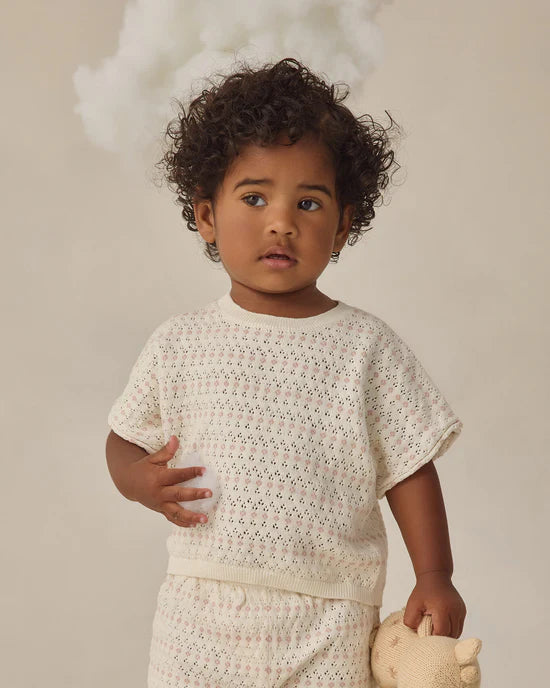 QUINCY MAE RELAXED SUMMER SET - IVORY