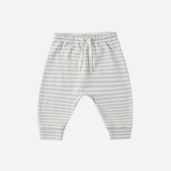 QUINCY MAE DRAWSTRING PANT - CLOUD STRIPE