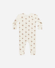 QUINCY MAE POINTELLE LONG JOHN SLEEPER - AUTUMN FLORAL