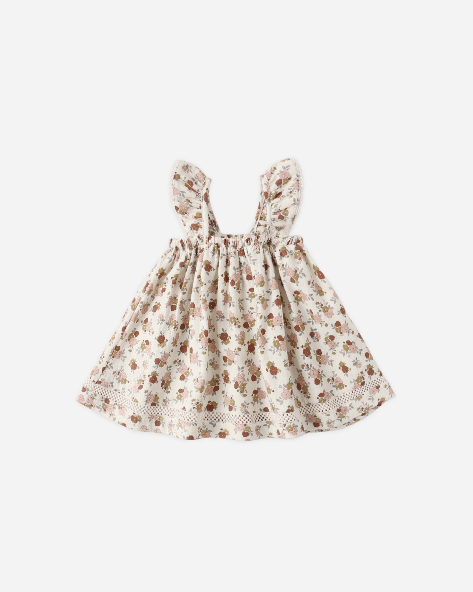 QUINCY MAE RUFFLE TANK DRESS - BLOOM