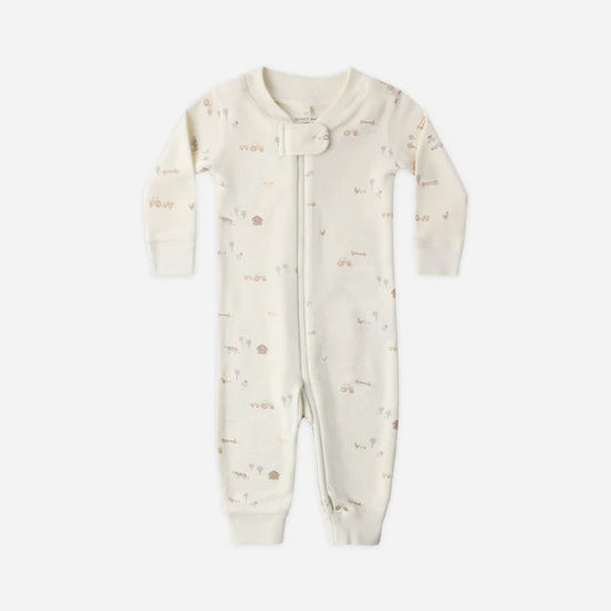 QUINCY MAE ZIP SLEEPER - FARM