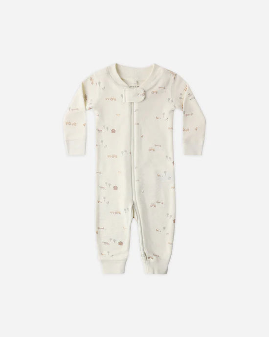 QUINCY MAE ZIP SLEEPER - FARM