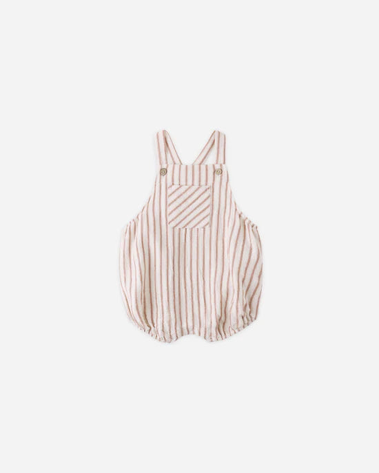 QUINCY MAE HAYES ROMPER - VINTAGE STRIPE