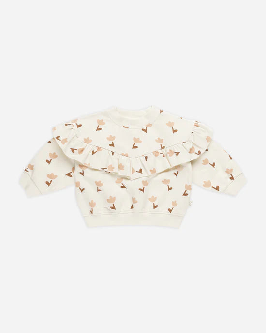 QUINCY MAE SWEATSHIRT - TULIPS