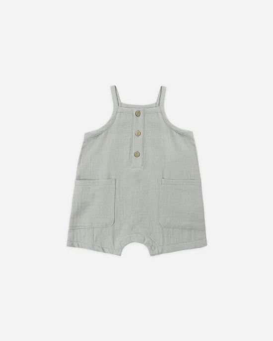 QUINCY MAE OAKLEY ROMPER - SAGE