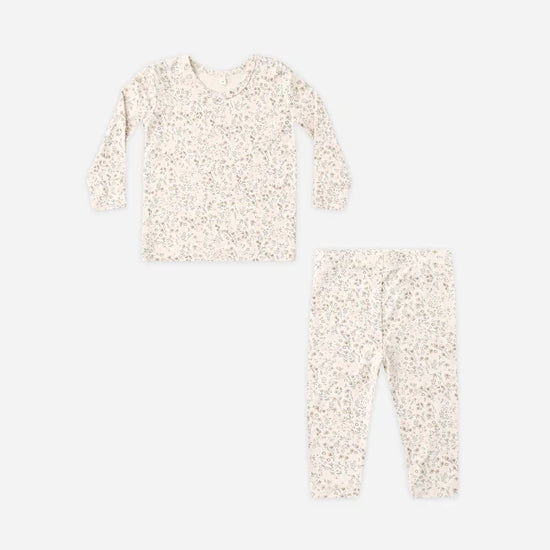 QUINCY MAE BAMBOO PJ SET - BLOOM