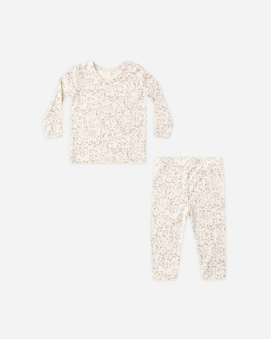 QUINCY MAE BAMBOO PJ SET - BLOOM