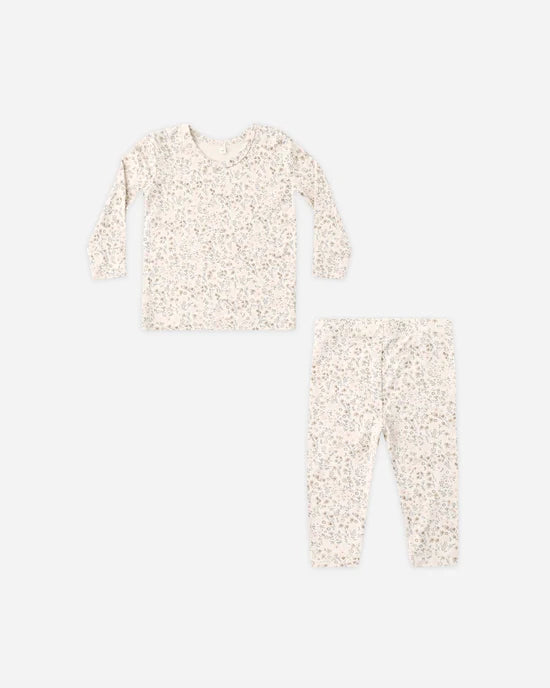 QUINCY MAE BAMBOO PJ SET - BLOOM