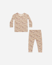 QUINCY MAE BAMBOO PJ SET - POSY