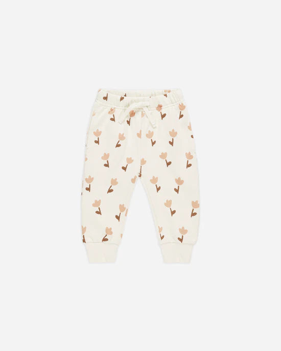 QUINCY MAE SWEAT PANTS - TULIPS