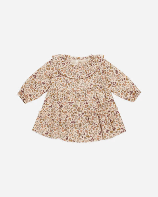 QUINCY MAE RUFFLE COLLAR DRESS - POSY