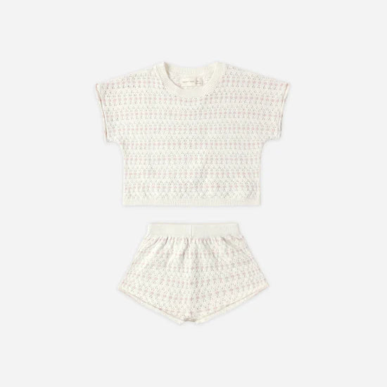 QUINCY MAE RELAXED SUMMER SET - IVORY
