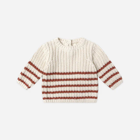 QUINCY MAE REX SWEATER - CRANBERRY