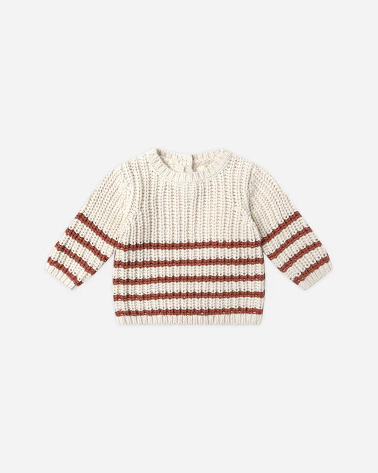 QUINCY MAE REX SWEATER - CRANBERRY