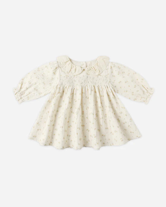 QUINCY MAE CALLIE DRESS - GOLDEN FLORAL