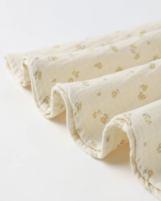 QUINCY MAE CALLIE DRESS - GOLDEN FLORAL