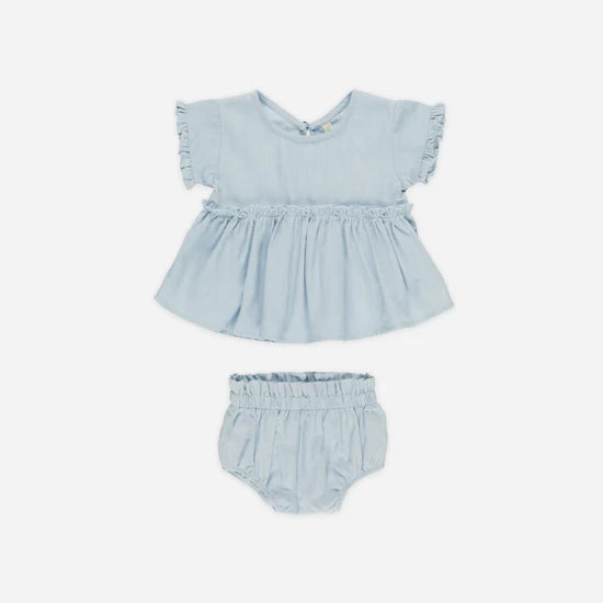 QUINCY MAE JUNIPER SET - CHAMBRAY
