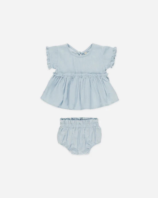 QUINCY MAE JUNIPER SET - CHAMBRAY